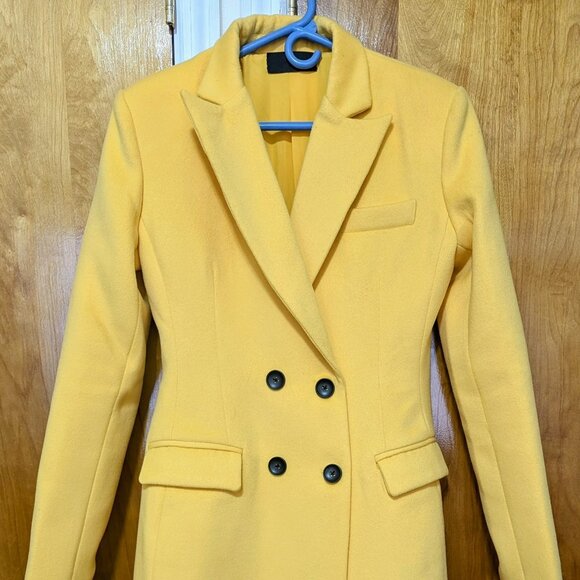 CIAO by CC Yellow Quinn Coat - Picture 4 of 5